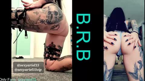 Snapshot of sexyariel15 chatting on 09/23/25, 01:36 SexyAriel15 online show from 09/23/25, 01:36