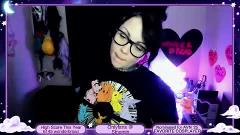 Sinomin online show from 01/29/25, 04:58