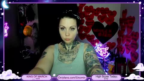 Sinomin online show from 03/02/25, 03:45