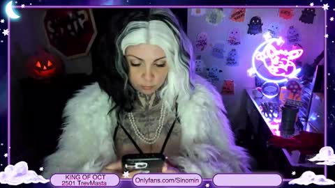 Sinomin online show from 10/28/25, 01:53