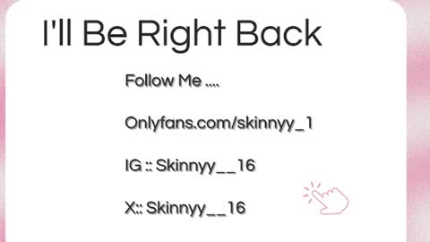 Skinnyy   online show from 06/11/26, 08:12