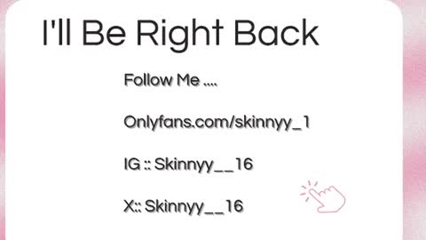 Snapshot of skinnyy__016__ chatting on 07/26/26, 10:00 Skinnyy online show from 07/26/26, 10:00