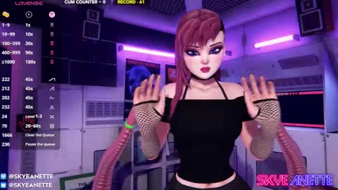 SkyeAnette online show from 03/21/26, 01:10