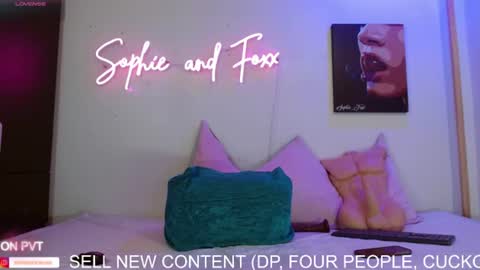 Snapshot of sophie_foxx chatting on 07/01/26, 12:18 SOPHIE - FOXX online show from 07/01/26, 12:18