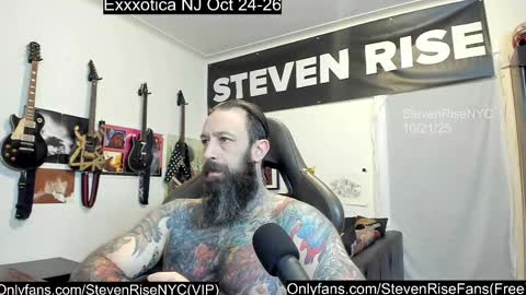 StevenRiseNYC online show from 10/21/25, 12:06