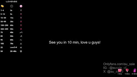 su_ssie online show from 11/06/25, 12:11