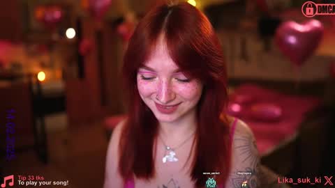 Snapshot of suk_ki chatting on 02/14/25, 01:13 Lika ginger  Jessy blond   online show from 02/14/25, 01:13