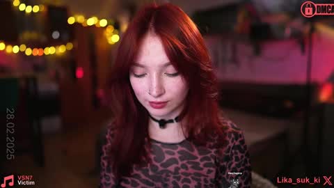 Snapshot of suk_ki chatting on 02/28/25, 01:15 Lika ginger  Jessy blond   online show from 02/28/25, 01:15