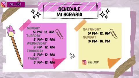 iris online show from 01/11/25, 05:10