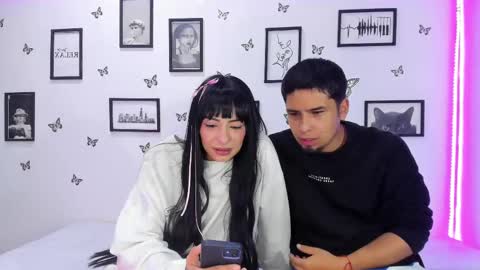 Snapshot of tainy_n_harley chatting on 02/14/25, 07:17 Liam and Juli online show from 02/14/25, 07:17