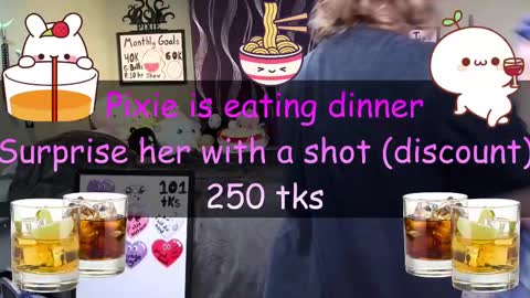 Pixie and Tentacle Overlord online show from 02/25/25, 02:25