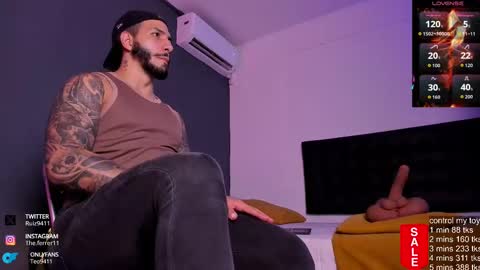 Teo Ferrer online show from 09/11/25, 08:31