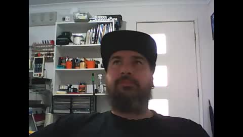 Snapshot of theozbeardguy chatting on 01/13/25, 02:07 aussiebeard online show from 01/13/25, 02:07