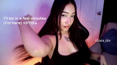 Snapshot of thiara_dor chatting on 09/15/25, 03:06 Thiara  Next Stream 0211 get my social media 3 online show from 09/15/25, 03:06