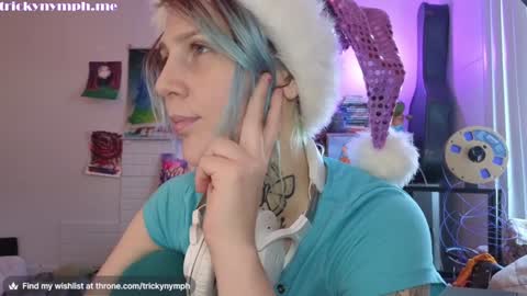 Snapshot of tricky_nymph chatting on 12/04/24, 10:08 Cassie online show from 12/04/24, 10:08