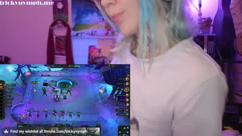 Snapshot of tricky_nymph chatting on 12/05/24, 10:33 Cassie online show from 12/05/24, 10:33