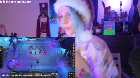 Snapshot of tricky_nymph chatting on 12/06/24, 08:15 Cassie online show from 12/06/24, 08:15