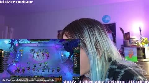 Snapshot of tricky_nymph chatting on 12/08/24, 03:13 Cassie online show from 12/08/24, 03:13