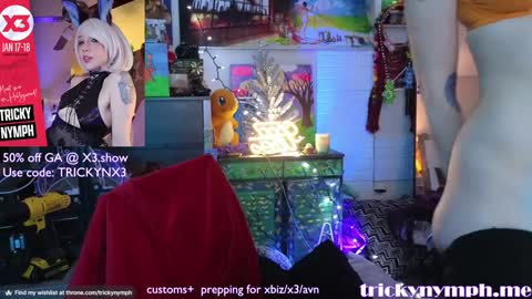 Snapshot of tricky_nymph chatting on 01/04/25, 10:16 Cassie online show from 01/04/25, 10:16