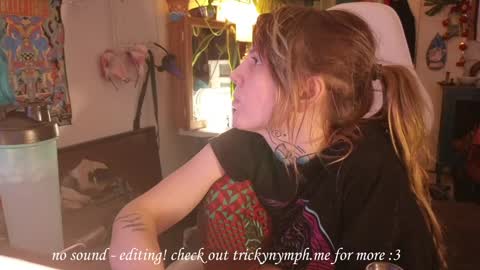 Snapshot of tricky_nymph chatting on 02/03/25, 04:35 Cassie online show from 02/03/25, 04:35