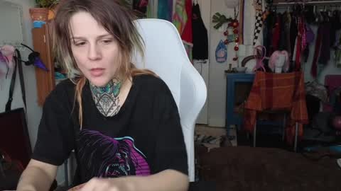 Snapshot of tricky_nymph chatting on 02/03/25, 05:56 Cassie online show from 02/03/25, 05:56