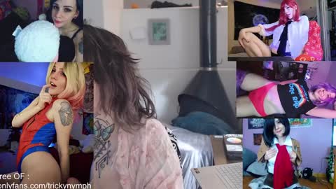 Snapshot of tricky_nymph chatting on 09/11/25, 07:25 Cassie online show from 09/11/25, 07:25