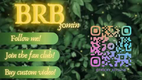 trickykitsune online show from 01/19/26, 01:04