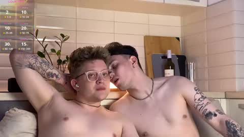Snapshot of twoguyspleasure chatting on 06/08/26, 06:08 Noah blonde and Josh dark hair Nike guy online show from 06/08/26, 06:08