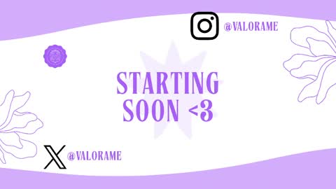 Valroame online show from 06/06/26, 01:32