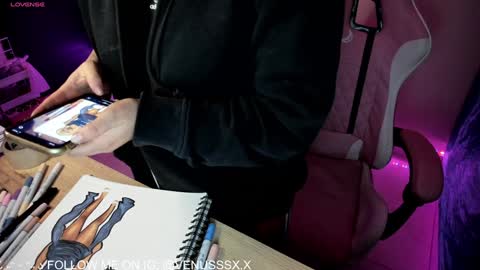 Snapshot of venussx_x chatting on 01/23/25, 04:41 Venus MY BDAY 29 SEPT online show from 01/23/25, 04:41