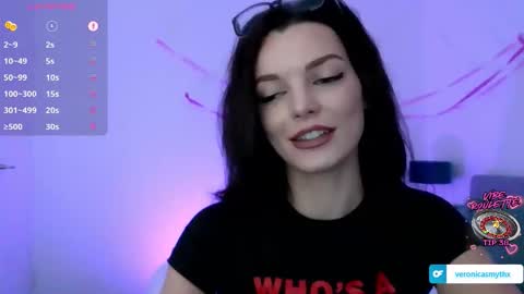 Snapshot of veronicasmythx chatting on 02/20/26, 02:19 Goddess Veronica 3 online show from 02/20/26, 02:19