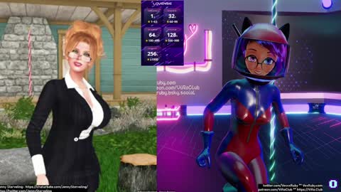 Snapshot of vexruby chatting on 01/04/25, 02:03 Vex Ruby online show from 01/04/25, 02:03