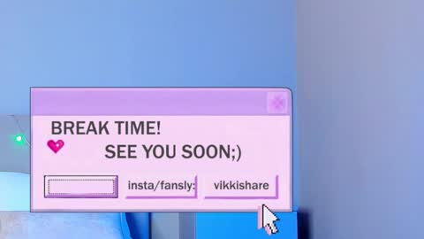 Snapshot of vikkilustfull chatting on 02/20/25, 06:35 VIKKI online show from 02/20/25, 06:35