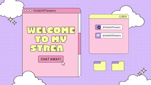 Violet Flowers online show from 09/14/25, 04:17