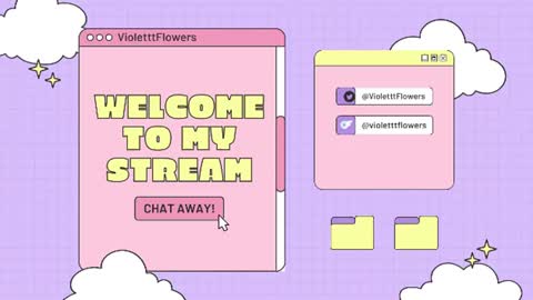 Violet Flowers online show from 06/23/26, 12:30