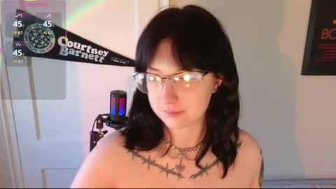 Violet Winter  indie sleaze goth girl next door online show from 03/07/25, 03:07