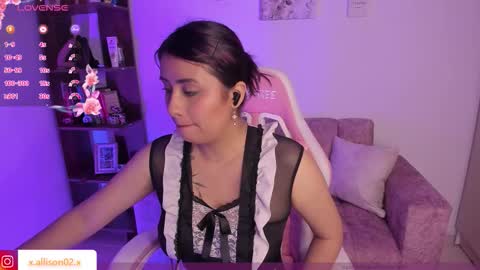 Snapshot of x_allison02x chatting on 09/30/25, 11:54 Allison online show from 09/30/25, 11:54