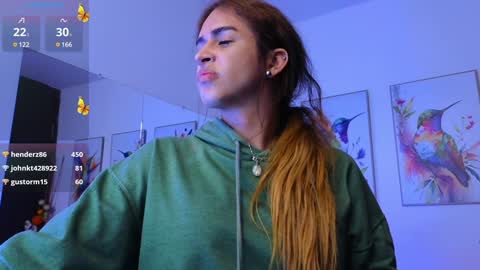 Snapshot of xkim_starx chatting on 01/25/25, 09:47 welcome friends online show from 01/25/25, 09:47