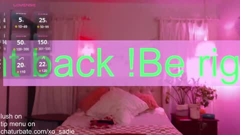 Xo Sadie online show from 02/02/25, 07:52