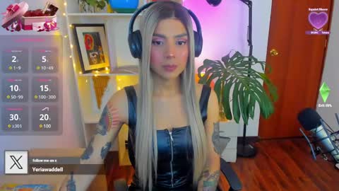 yeriawaddell  online show from 01/05/25, 10:19