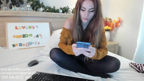 Snapshot of zaraagnes chatting on 12/11/24, 12:23 Agnes online show from 12/11/24, 12:23