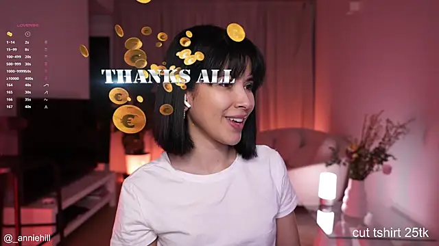 Snapshot of anniehillofficial chatting on 01/21/25, 07:17 anniehillofficial online show from 01/21/25, 07:17