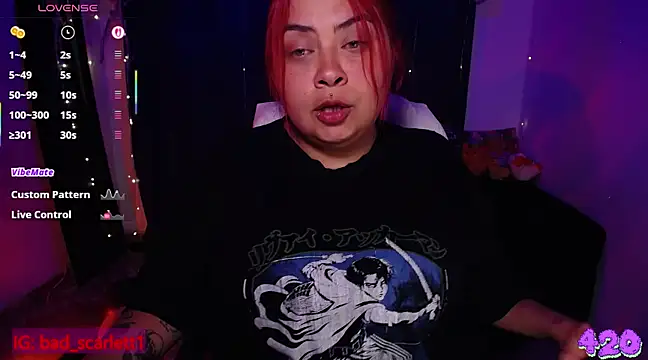 bad scarlett1 online show from 03/21/25, 12:18