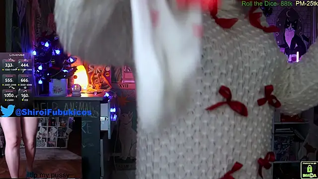 ShiroiFubuki online show from 12/24/24, 07:00