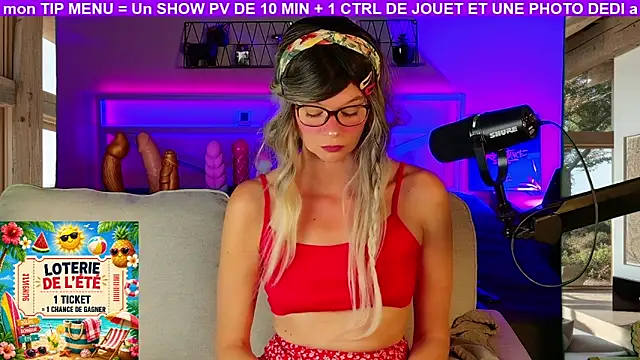 Snapshot of Kittychatte chatting on 07/07/26, 12:42 Kittychatte online show from 07/07/26, 12:42