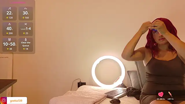  Gretta online show from 11/17/25, 08:03