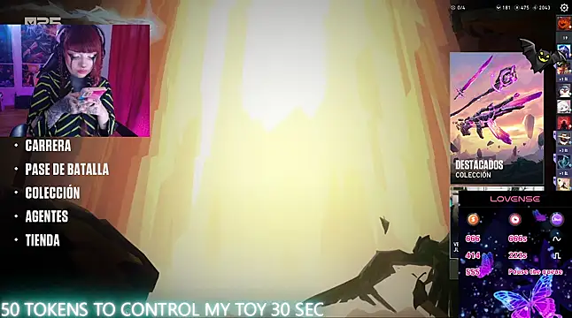 Snapshot of linda_mort chatting on 10/19/25, 10:43 linda mort online show from 10/19/25, 10:43