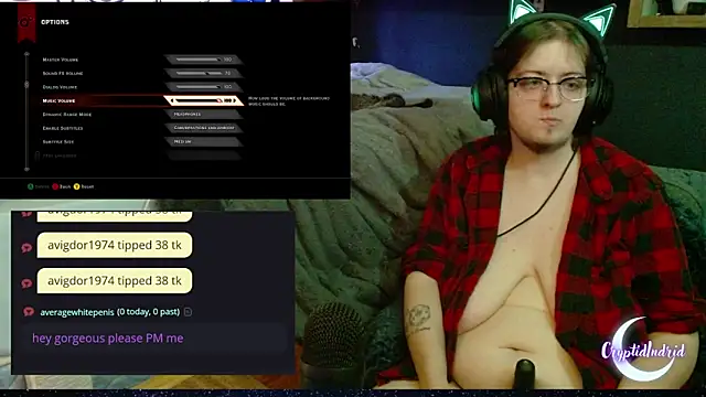 CryptidIndrid online show from 01/05/25, 12:09
