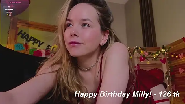 milly shy online show from 02/21/25, 08:07