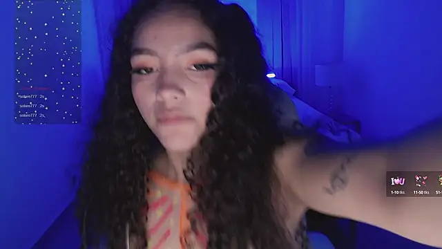 anahi curlie1 online show from 03/18/25, 08:03